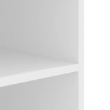 Wall Cabinet White 75x35x60 cm Engineered Wood 848416
