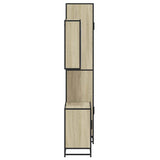 3 Piece Bathroom Furniture Set Sonoma Oak Engineered Wood 3301066