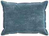 Cushion Cover 6 pcs HOUTEN Blue 70 x 70 cm Chenille Fabric 921378