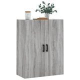 Wall Mounted Cabinet Grey Sonoma 69.5x34x90 cm 828426