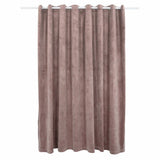 Blackout Curtain with Metal Rings Velvet Antique Pink 290x245 cm 134523