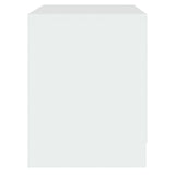 Bedside Cabinets 2 pcs White 45x34.5x44.5 cm Engineered Wood 809846