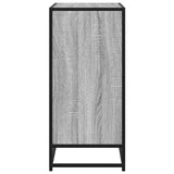 Sideboard Grey Sonoma 68x35x76 cm Engineered Wood and Metal 848972
