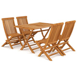 Garden Dining Set Warm Brown 3059601