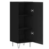 Sideboard Black 34.5x34x90 cm Engineered Wood 828533