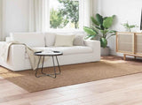 Area Rugs Moire Rectangular AGIRA Natural 200 x 140 cm 42022537