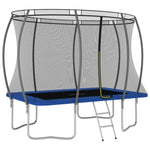 ZNTS Trampoline Set Rectangular 274x183x76 cm 150 kg 92451