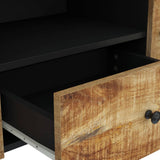 TV Cabinet 105x33.5x46 cm Solid Wood Mango&Engineered Wood 351958