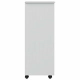 Rolling Cabinet with Drawers CORONA White 42040538