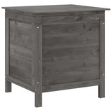Garden Storage Box Anthracite 50x49x56.5 cm Solid Wood Fir 364750
