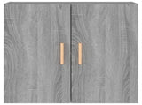Wall Cabinet Grey Sonoma 60x30x60 cm Engineered Wood 817592