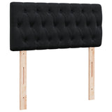 Box Spring Bed with Mattress Black 80x200 cm Velvet 3286170