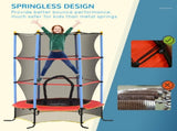 Kids Trampoline, with Safety Net, for Ages 3-10 Years T3398P348071