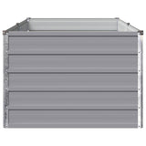 Raised Garden Bed Grey 160 x 80 x 55 cm cold-rolled steel 8006398