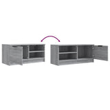 TV Cabinet Grey Sonoma 80x35x36.5 cm Engineered Wood 817119