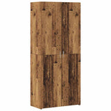 Highboard 2 pcs Old Wood 80 x 42 x 185 cm 3365594