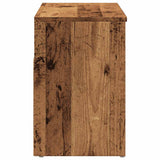 Shoe Bench Old Wood 80x30x45 cm Engineered Wood 856756