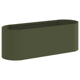 Raised Garden Bed Olive Green 120 x 40x 40 cm 8011687