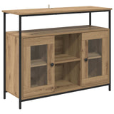 Sideboard Artisan Oak 100 x 35 x 80 cm Engineered Wood 882816