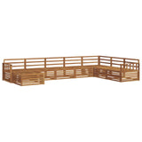Outdoor Sofa Set 8 pcs Natural 3373929