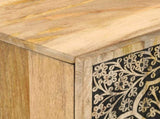 Bathroom Cabinet 38x33x58 cm Solid Wood Mango 358233