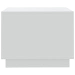 Coffee Table White 55x55x43 cm Engineered Wood 810289