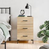 Bedside Cabinet Sonoma Oak 40x40x66 cm Engineered Wood 827663