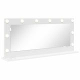 Vanity Mirror White 100 x 45 x 18 cm Glass and Engineered wood 868325