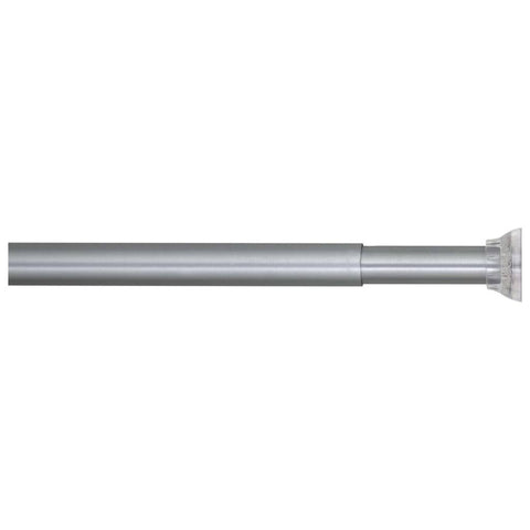ZNTS Sealskin Telescopic Shower Curtain Rod 155-255 cm Matte Aluminium 436878