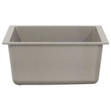 Sink Grey 370 x 460 mm 80% Quartz and 20% Resin 42028417