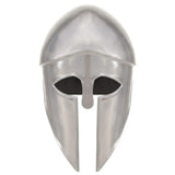 ZNTS Greek Warrior Helmet Antique Replica LARP Silver Steel 286212