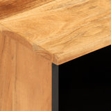 TV Cabinet 100x34x46 cm Solid Wood Acacia 377525