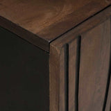 Bathroom Furniture Set with Drawer 3 pcs Brown Engineered Wood 3310053