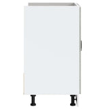 Sink Base Cabinet Lucca Concrete Grey Engineered Wood 853691