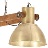 Industrial Hanging Lamp 25 W Brass 109 cm E27 320526