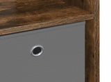 Sideboard with Drawer Smoked Oak 73.5 x 24 x 69.5 cm 8000480