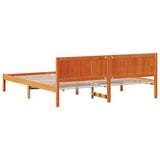 Bed Frame Brown 180 x 200 cm Solid Pine wood 872181