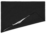 Cushion with Pillow HEERLEN 2 pcs Black Fabric 928497