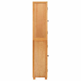 Storage Furniture Set with Shelf 2 pcs Natural 80 x35 x 185 cm 3328625