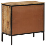 Sideboard 70x35x70 cm Solid Rough Wood Mango 374081