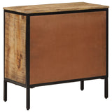 Sideboard 70x35x70 cm Solid Rough Wood Mango 374081