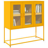 Sideboard Mustard Yellow 100.5x39x107 cm Cold-rolled Steel 853407