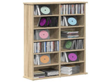 CD Cabinet Sonoma Oak 60 x 17 x 92 cm Engineered Wood 8012734