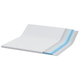 Mattress Pad White 180 x 200 cm Gel Memory Foam 4106284
