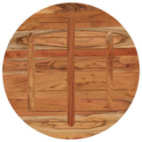 Table Top 90x3.8 cm Round Solid Wood Acacia 370057