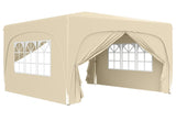 3 x 3m Pop-Up Gazebo Shelter, with Accessories - Sand T3398P317804