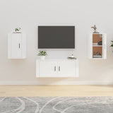 Wall Mounted TV Cabinets 2 pcs White 40x34.5x60 cm 816657
