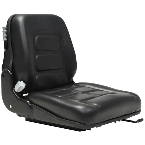 ZNTS Forklift & Tractor Seat with Suspension and Adjustable Backrest 142320