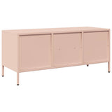 TV Cabinet Pink 101.5x39x43.5 cm Cold-rolled Steel 851299