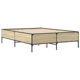 Bed Frame without Mattress Sonoma Oak 120x190 cm Small Double 3279818